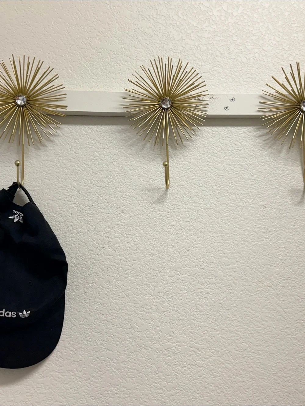Gold Starburst Wall Hook - Decorative Home Wall Decor